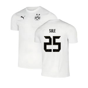 2024-2025 Borussia Dortmund Pre-Match Shirt (White) (Sule 25)