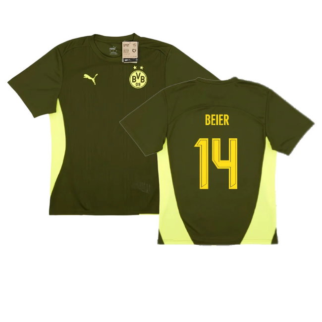 2024-2025 Borussia Dortmund Training Shirt (Myrtle) (Beier 14)