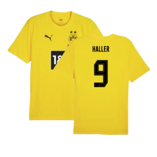 2024-2025 Borussia Dortmund Training Shirt (Yellow) (Haller 9)