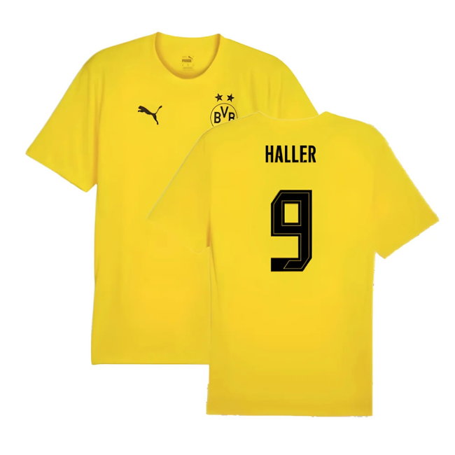 2024-2025 Borussia Dortmund Training Shirt (Yellow) - Kids (Haller 9)