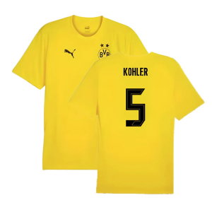 2024-2025 Borussia Dortmund Training Shirt (Yellow) - Kids (Kohler 5)