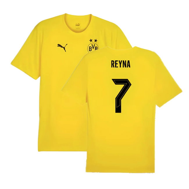 2024-2025 Borussia Dortmund Training Shirt (Yellow) - Kids (Reyna 7)