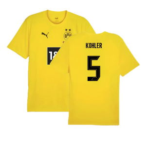 2024-2025 Borussia Dortmund Training Shirt (Yellow) (Kohler 5)
