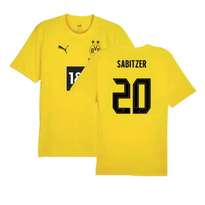 2024-2025 Borussia Dortmund Training Shirt (Yellow) (Sabitzer 20)