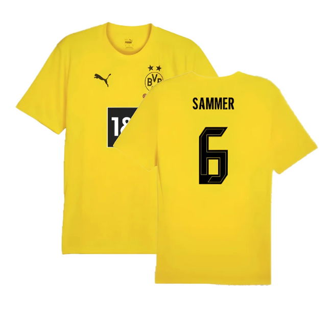 2024-2025 Borussia Dortmund Training Shirt (Yellow) (Sammer 6)