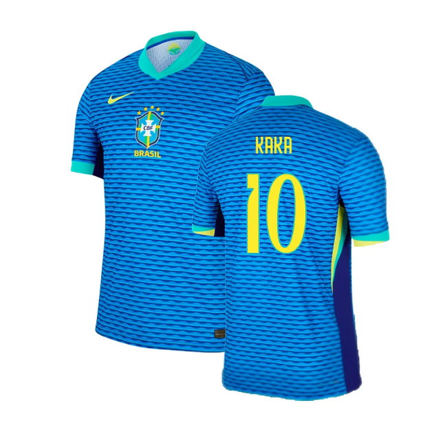 2024-2025 Brazil Away Dri-Fit ADV Match Shirt (Kaka 10)