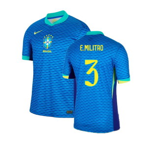 2024-2025 Brazil Away Shirt (E.Militao 3)