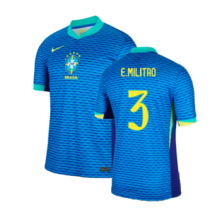 2024-2025 Brazil Away Shirt (E.Militao 3)