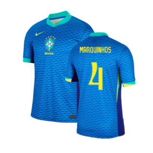 2024-2025 Brazil Away Shirt (Marquinhos 4)