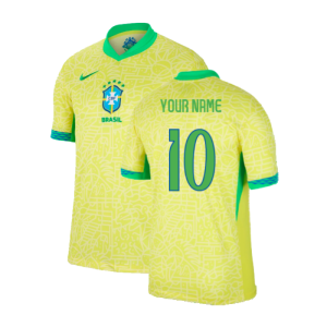2024-2025 Brazil Home Shirt (Your Name)