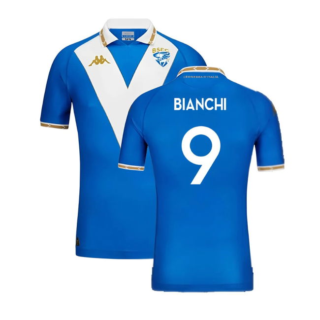 2024-2025 Brescia Kombat Pro Home Shirt (Bianchi 9)