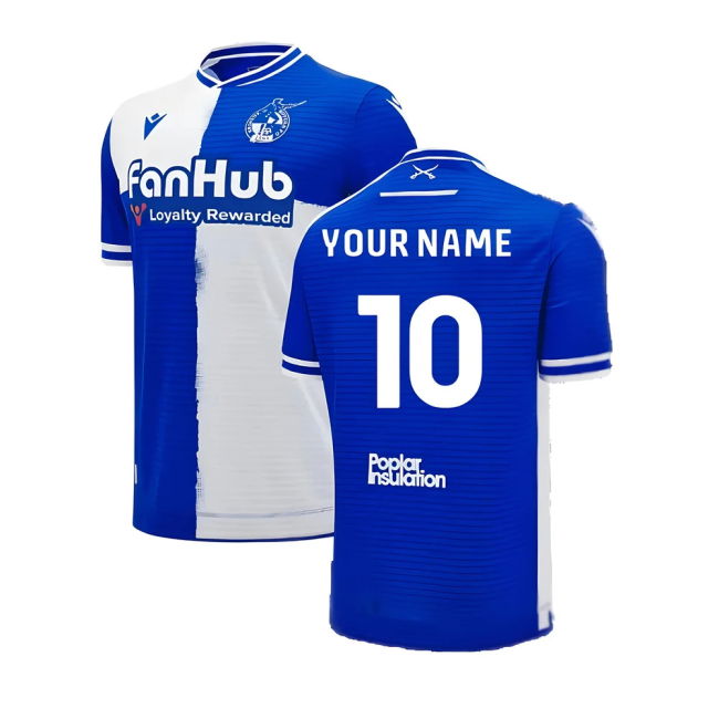 2024-2025 Bristol Rovers Home Shirt (Your Name)