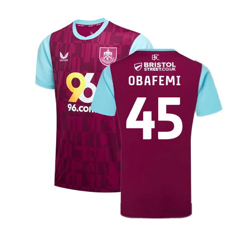 2024-2025 Burnley Home Shirt (Obafemi 45)