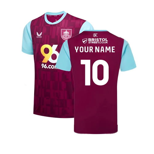 2024-2025 Burnley Home Shirt (Your Name)