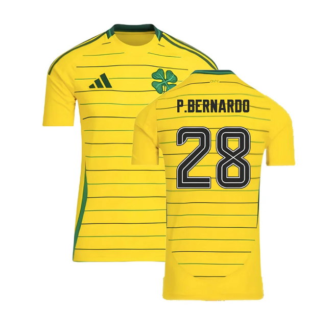 2024-2025 Celtic Away Shirt (No Sponsor) (P.Bernardo 28)