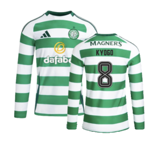 2024-2025 Celtic Home L/S Home Shirt (Kyogo 8)