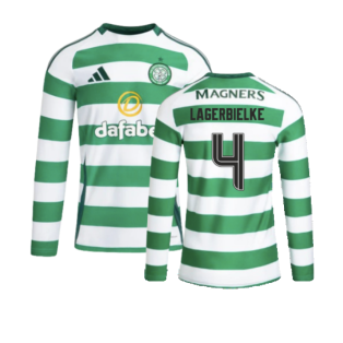 2024-2025 Celtic Home L/S Home Shirt (Lagerbielke 4)