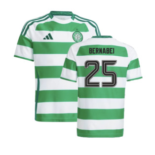 2024-2025 Celtic Home Shirt (Kids) (Bernabei 25)