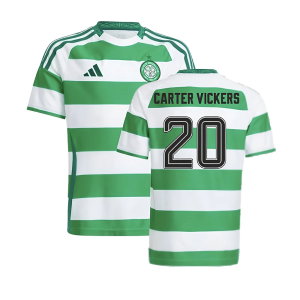 2024-2025 Celtic Home Shirt (Kids) (Carter Vickers 20)