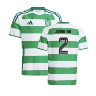 2024-2025 Celtic Home Shirt (Kids) (Johnston 2)
