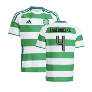 2024-2025 Celtic Home Shirt (Kids) (Lagerbielke 4)
