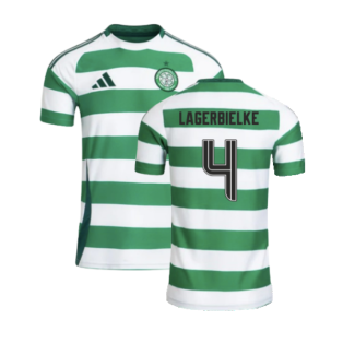 2024-2025 Celtic Home Shirt (no sponsor) (Lagerbielke 4)