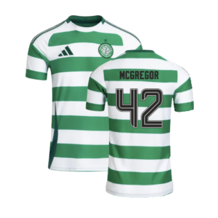2024-2025 Celtic Home Shirt (no sponsor) (McGregor 42)
