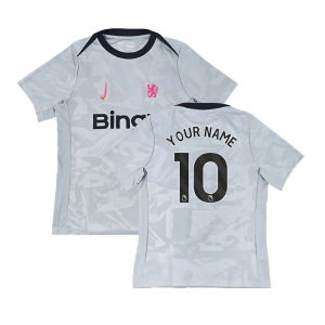 2024-2025 Chelsea Academy Pro Pre-Match Shirt (Grey)