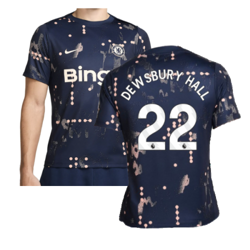 2024-2025 Chelsea Academy Pro Pre-Match Shirt (Obsidian) (Dewsbury Hall 22)