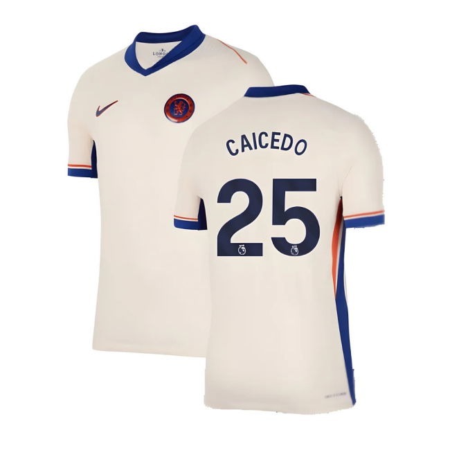 2024-2025 Chelsea Dri-FIT ADV Match Away Shirt (Caicedo 25)