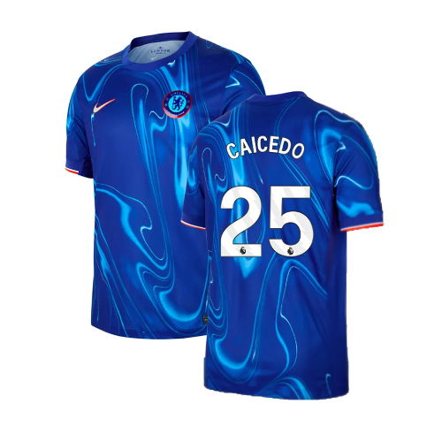 2024-2025 Chelsea Home Shirt (Caicedo 25)
