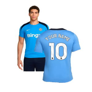 2024-2025 Chelsea Strike Dri-FIT Knit Shirt (Light Photo Blue)
