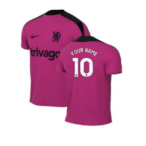 2024-2025 Chelsea Strike Dri-Fit Training Shirt (Pink)