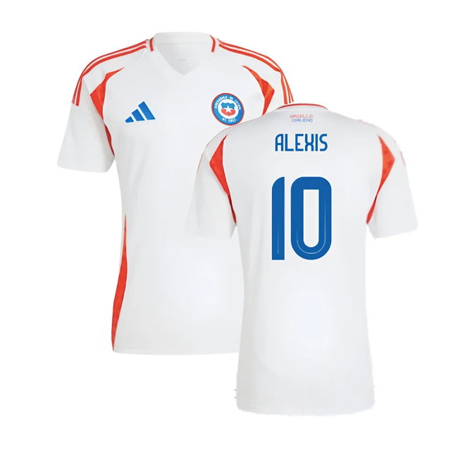 2024-2025 Chile Away Shirt (ALEXIS 10)