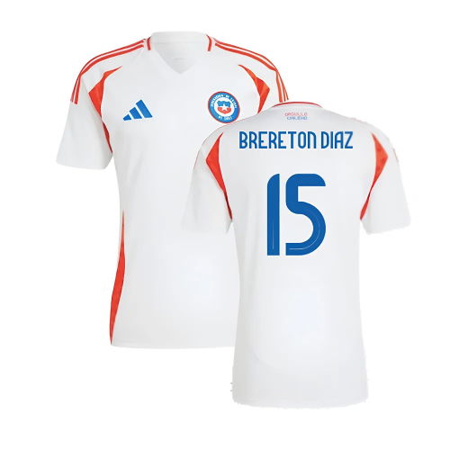2024-2025 Chile Away Shirt (BRERETON DIAZ 15)