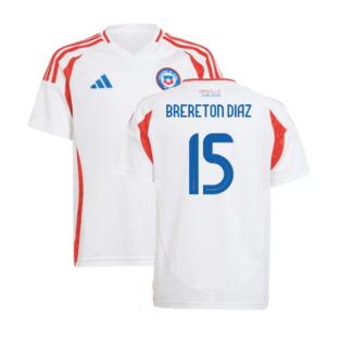 2024-2025 Chile Away Shirt (Kids) (BRERETON DIAZ 15)
