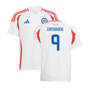 2024-2025 Chile Away Shirt (Kids) (ZAMORANO 9)
