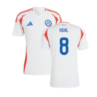 2024-2025 Chile Away Shirt (VIDAL 8)