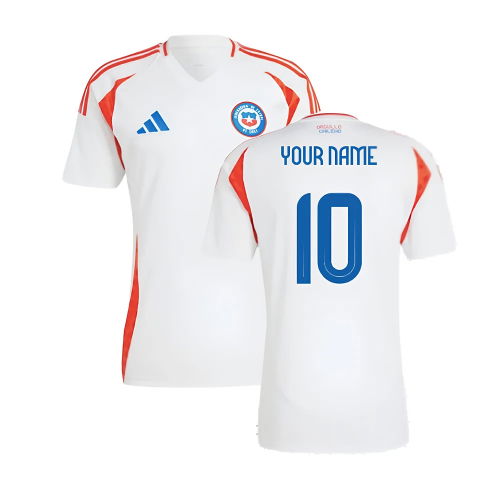 2024-2025 Chile Away Shirt (Your Name)