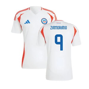 2024-2025 Chile Away Shirt (ZAMORANO 9)