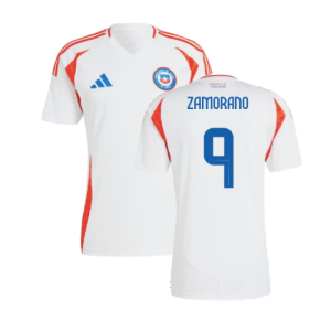 2024-2025 Chile Away Shirt (ZAMORANO 9)