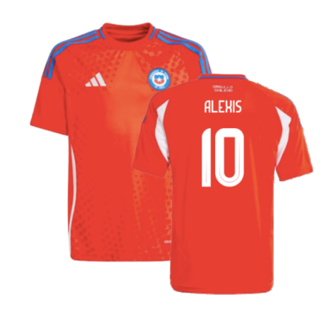 2024-2025 Chile Home Shirt (Kids) (ALEXIS 10)