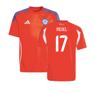 2024-2025 Chile Home Shirt (Kids) (MEDEL 17)