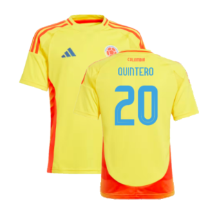 2024-2025 Colombia Home Shirt (Kids) (QUINTERO 20)