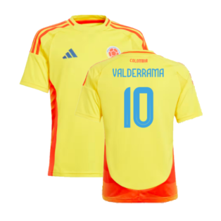 2024-2025 Colombia Home Shirt (Kids) (VALDERRAMA 10)