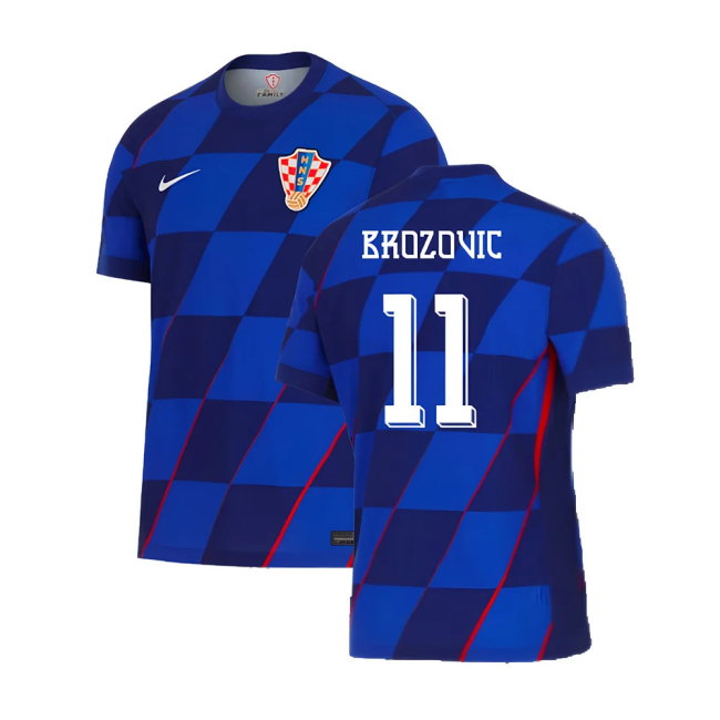 2024-2025 Croatia Away Shirt (Brozovic 11)
