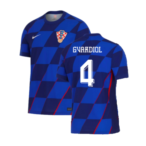 2024-2025 Croatia Away Shirt (Gvardiol 4)