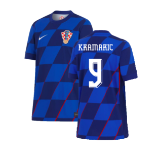 2024-2025 Croatia Away Shirt (Kids) (Kramaric 9)