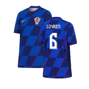 2024-2025 Croatia Away Shirt (Kids) (Lovren 6)