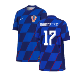 2024-2025 Croatia Away Shirt (Kids) (Mandzukic 17)